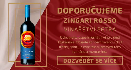 Víno měsíce září Zingari Rosso Toscana IGT z vinařství Petra